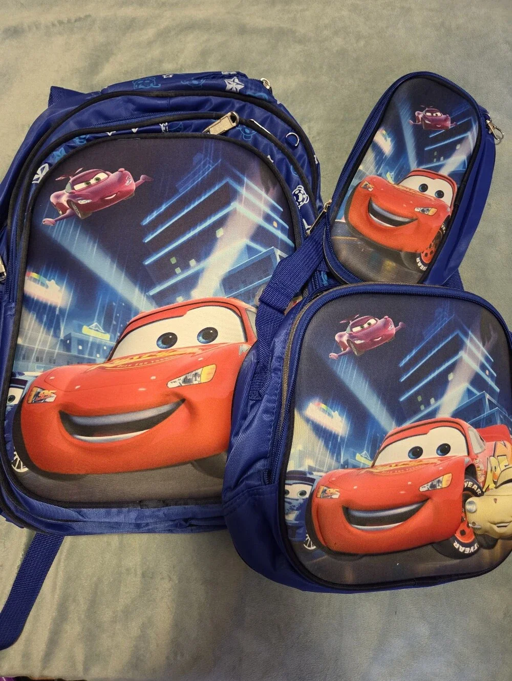 Cars Backpack 3 Pc. Set